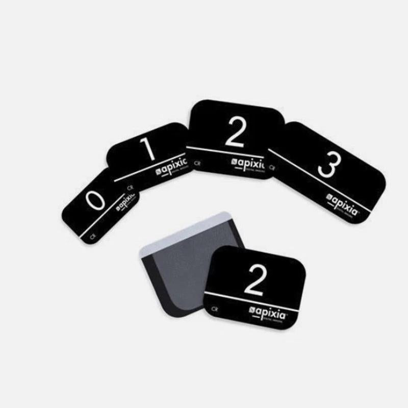 Apixia Reusable Phosphor Plates Size #0 #1 #2 PSP 4pcs/Pack - pairaydental.com