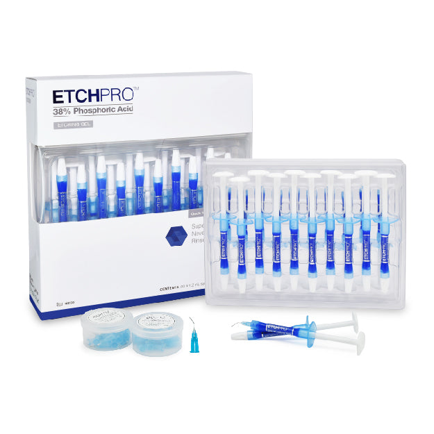 Gingi-pak EtchPro Gel- Etching Gel 1.2ml Syringe 38% Phosphoric Acid - pairaydental.com