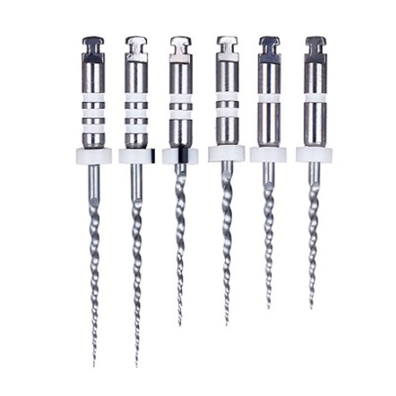 Endo Retreatment Rotary NiTi File Engine Use D1-D3 6pcs/Pack