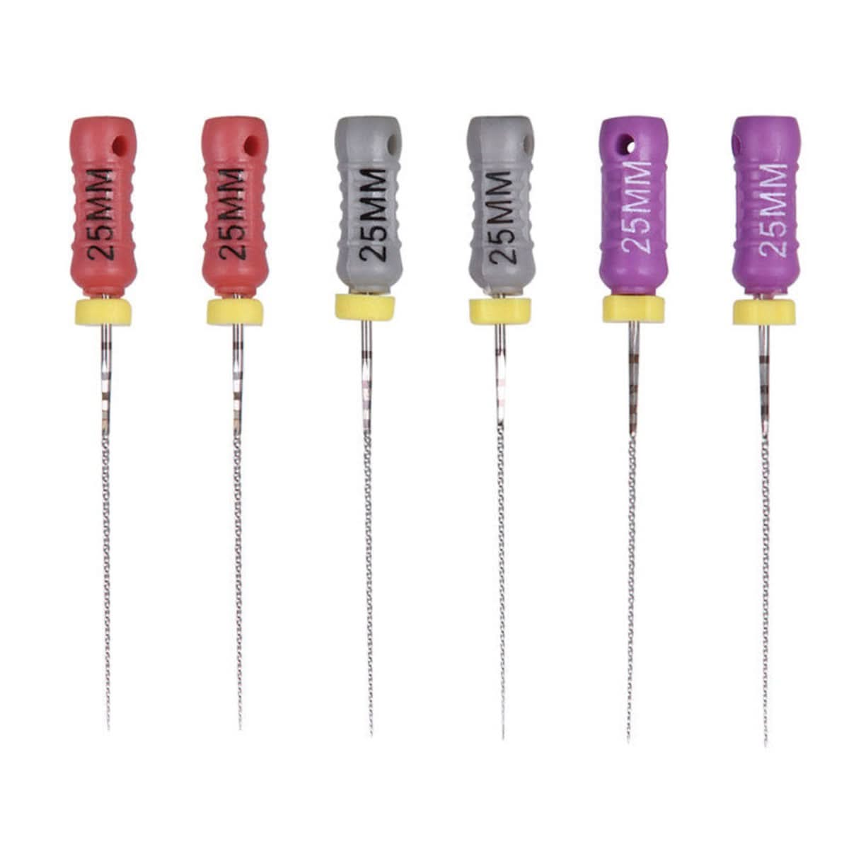 Endo Hand K-Files Stainless Steel #25 25mm 6pcs/Pk