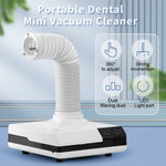 Dental Lab Desktop Dust Collector Extractor Portable Vacuum Cleaner LED - pairaydental.com