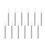 Dental Fine Polishing Kit FG Burs Flate End Taper White Stones 12pcs/Kit - pairaydental.com 
