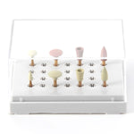 Dental Zirconia Grinding and Polishing Kit RA 2.35mm Ceramic/ Rubber Diamond 8pcs/Kit - pairaydental.com