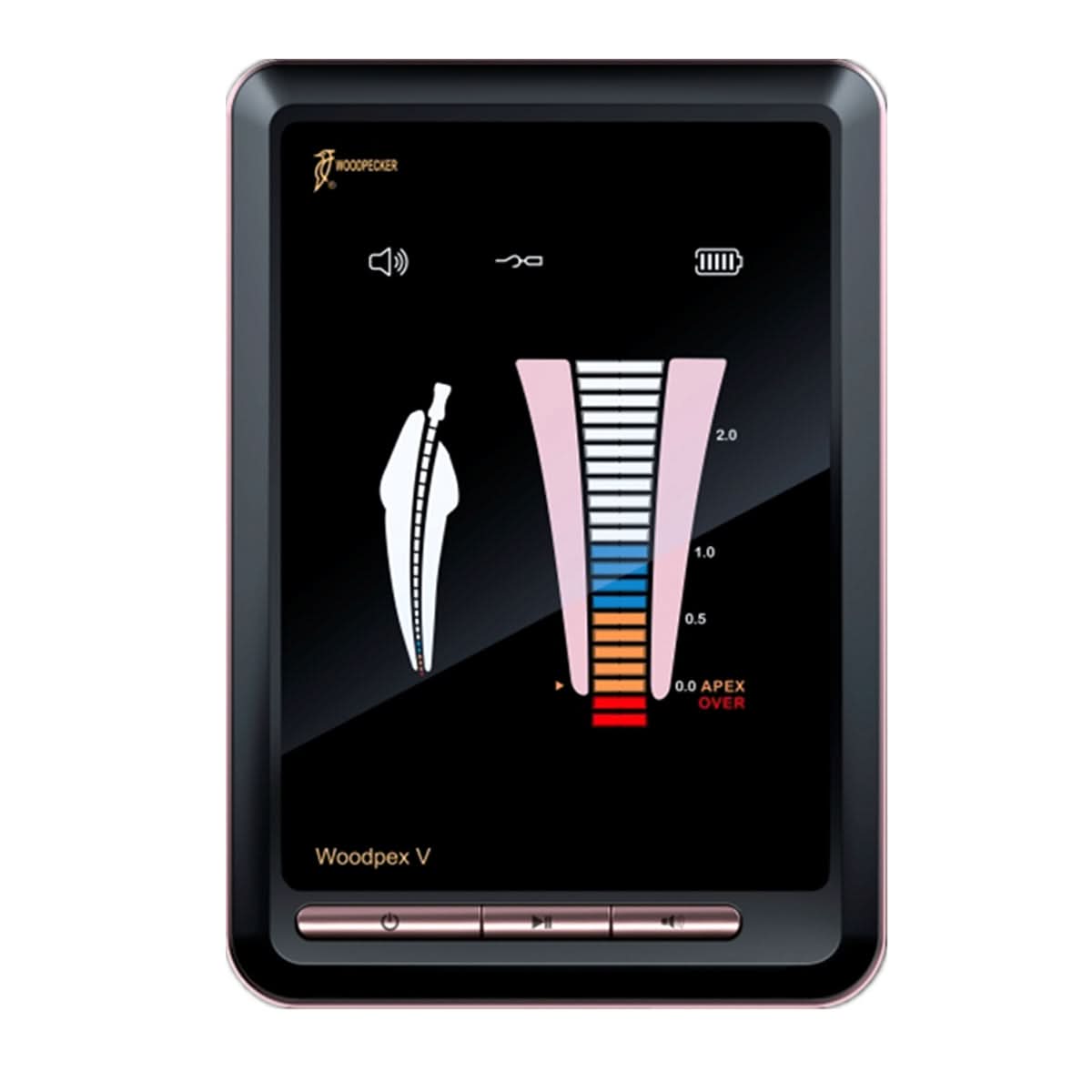 Woodpecker Woodpex V Apex Locator 4.5" LCD Connect - pairaydental.com