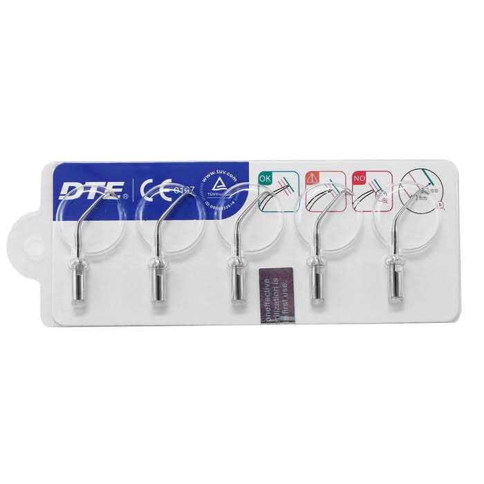 Woodpecker DTE Ultrasonic Scaler Tips ED11 5pcs/Set - pairaydental.com