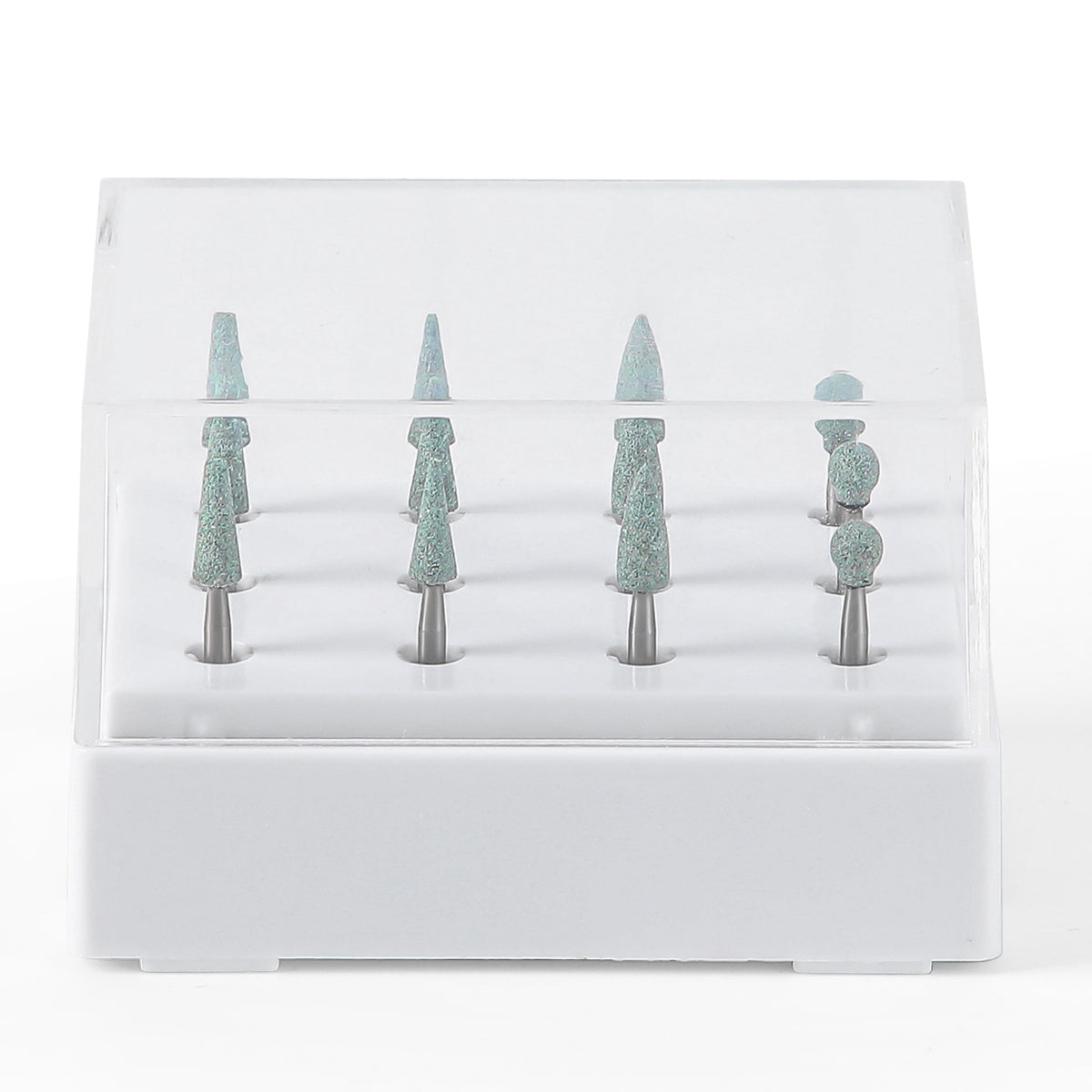 Dental Coarse Polishing Kit FG Burs Green Stones 12pcs/Kit - pairaydental.com 