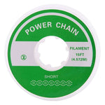 Dental Orthodontic Power Chain Continuous Clear Color Long/Short/Continuous 15 ft/Roll - pairaydental.com