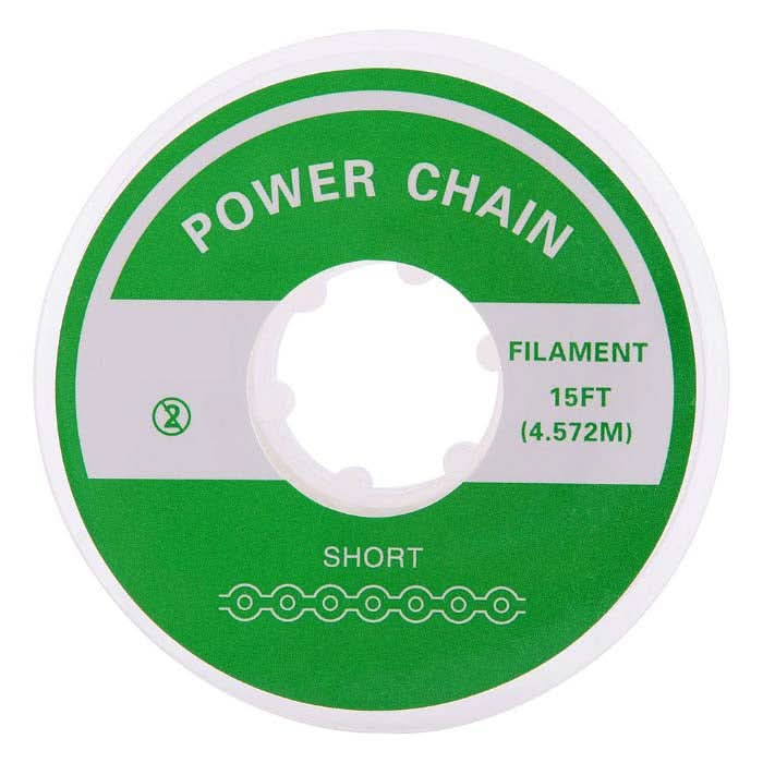 Dental Orthodontic Power Chain Continuous Clear Color Long/Short/Continuous 15 ft/Roll - pairaydental.com
