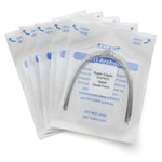 Dental Orthodontic Archwires Niti Super Elastic Ovoid Rectangular Full Size 10pcs/Pack - pairaydental.com
