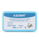 Buccal Tube 2nd Molar Bondable Monoblock Non-Convertible MBT 0.022 Laser Mark 50Sets/Box - pairaydental.com