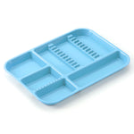 Dental Instrument Autoclave Divided Tray Plastic Separate Setup Organizer - pairaydental.com