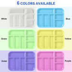 Dental Instrument Autoclave Divided Tray Plastic Separate Setup Organizer - pairaydental.com