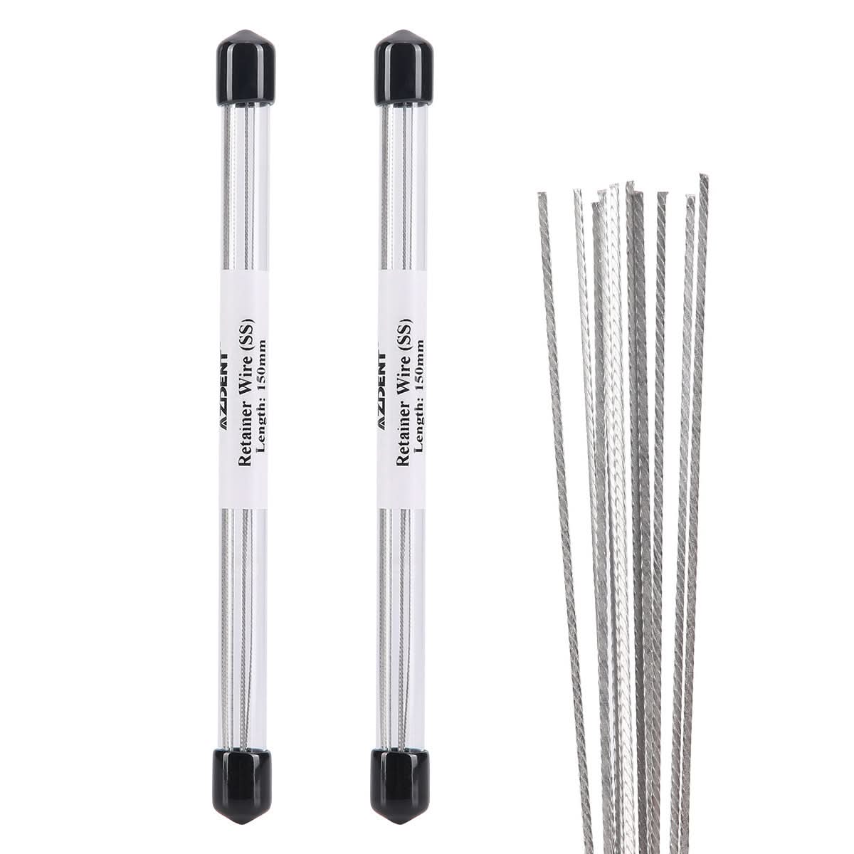 Dental Ortho Lingual Retainer Wire Flat Straight Twist Wires 10pcs/Pack - pairaydental.com