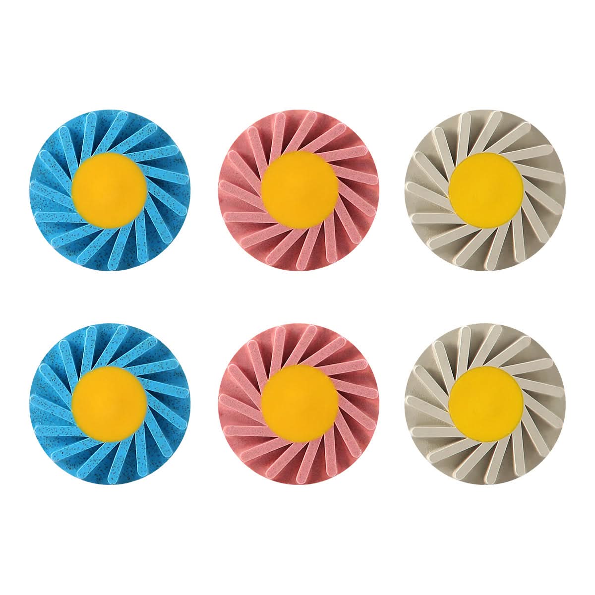 Dental Zirconia Polishing Wheel Coarse Medium Fine RA2.35mm for Contra Angle Handpiece 6pcs/Box - pairaydental.com