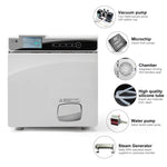 22L Dental Table top Autoclave Class B Vacuum Steam Sterilizer with Built-in Printer Dry Function - pairaydental.com