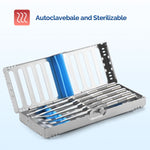 Dental Instrument Disinfection Box Sterilization and Autoclavable Rack Tray 5 /10 /20 Grids - pairaydental.com