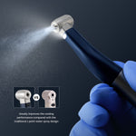 1:1 Fiber Optic Contra Angle Handpiece Internal Water Push Button - pairaydental.com
