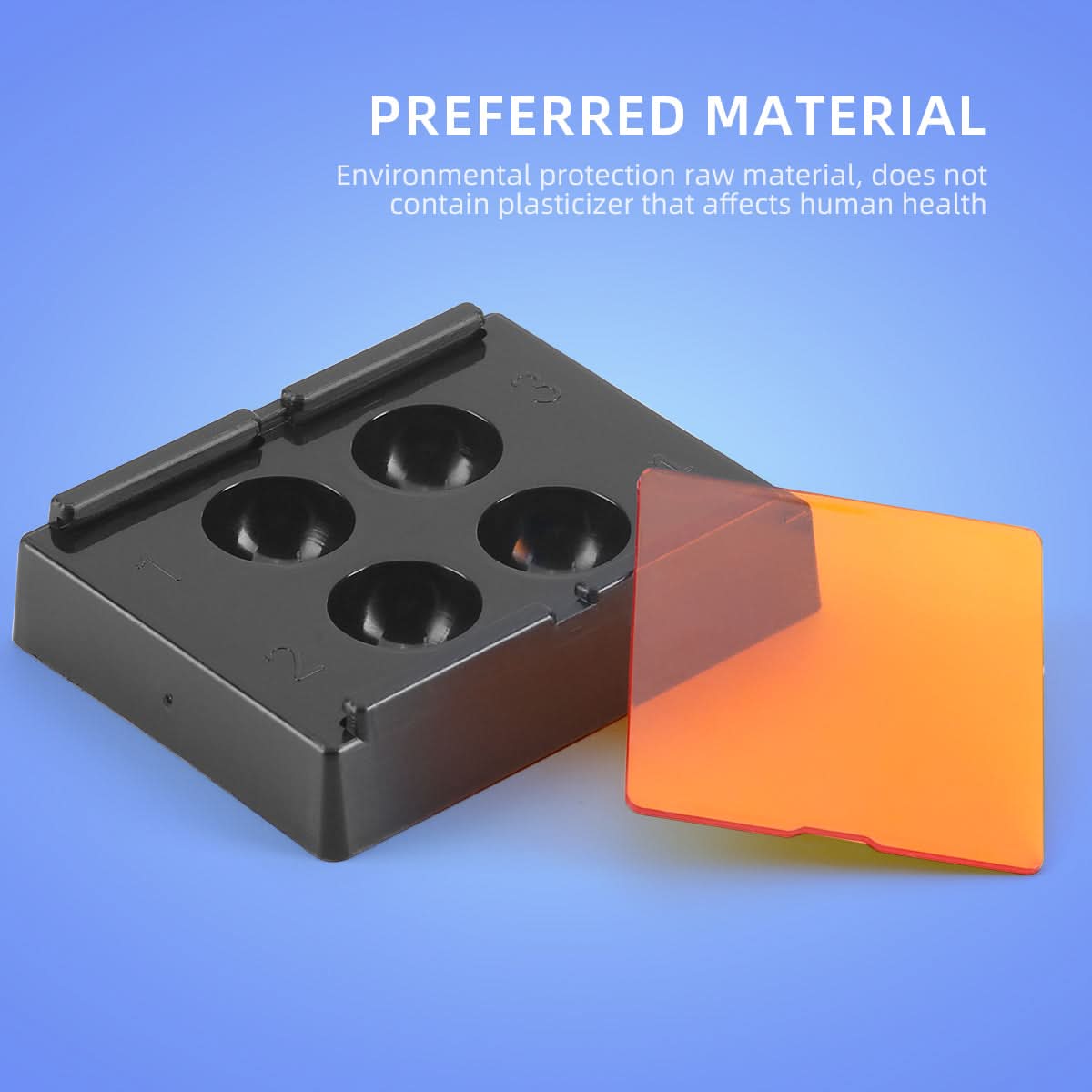 4 Holes Dental Veneer Storage Box Shading Light Storage Case - pairaydental.com