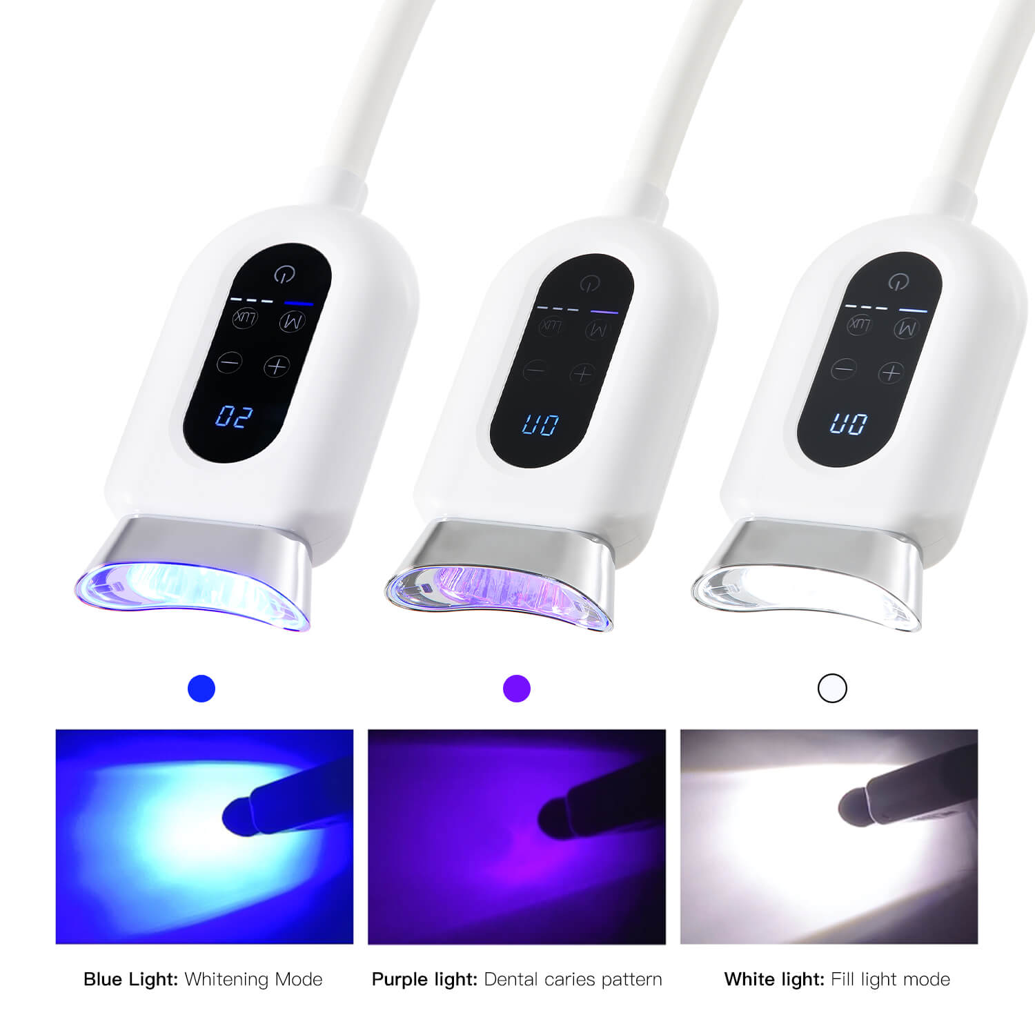 Dental Three-Color Teeth Cold Light Teeth Whitening Device - Floor Stand Model - pairaydental.com