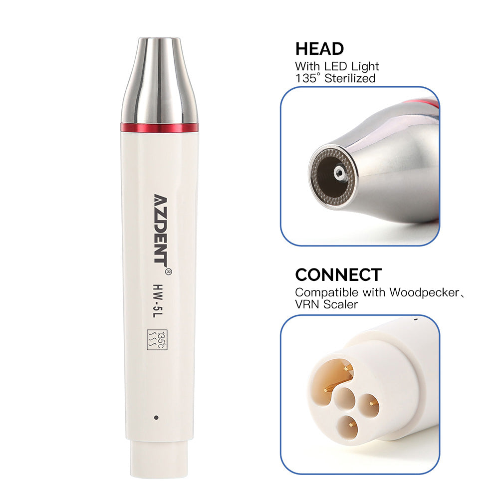 LED Ultrasonic Scaler Piezo Handpiece HW-5L - pairaydental.com