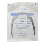 Dental Orthodontic Archwire NiTi Super Elastic Square Round 0.012-0.020 Upper/Lower 10pcs/Pack - pairaydental.com