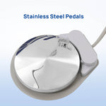 4 Holes Dental Portable Folding Chair LED Light with Turbine Unit Blue - pairaydental.com
