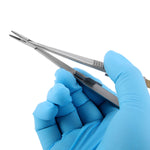 Castroviejo Needle Holder with Lock Straight/Curved Head 14cm/16cm - pairaydental.com