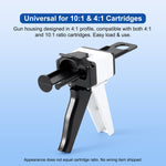 Dental Universal Impression Mixing Gun Dispenser for 10:1 / 4:1 Ratio 50ml - pairaydental.com
