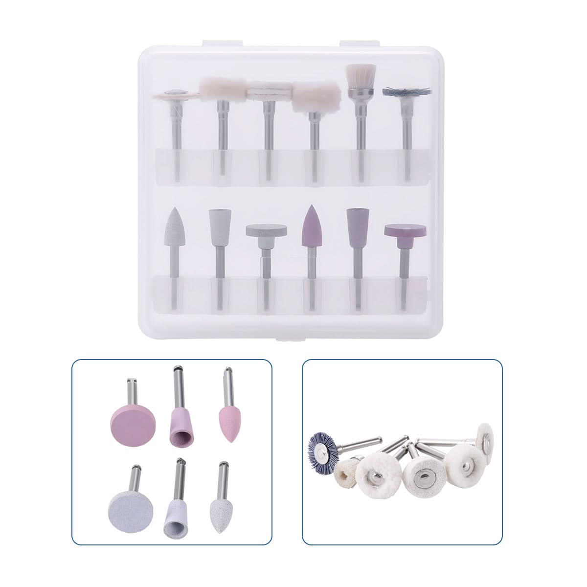Dental Composite Finishing and Polishing Kit 12pcs/Box - pairaydental.com