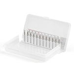Dental White Stone Polishing FG Burs Round Shape 12pcs/Box - pairaydental.com