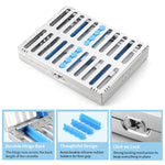 Dental Instrument Disinfection Box Sterilization and Autoclavable Rack Tray 5 /10 /20 Grids -pairaydental.com