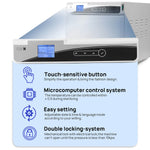22L Tabletop Dental Autoclave Steam Sterilization Class N Sterilizer with Drying System - pairaydental.com