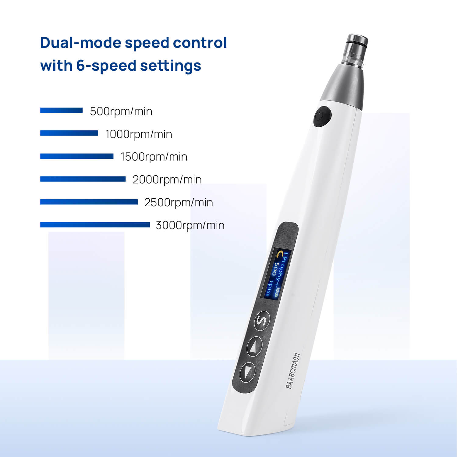 Cordless Hygiene Prophy Handpieces 360° Rotating 6 Speed Settings - pairaydental.com