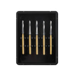 Dental Endo Carbide Burs FG Titanium Coated 21mm 5pcs/Box - pairaydental.com