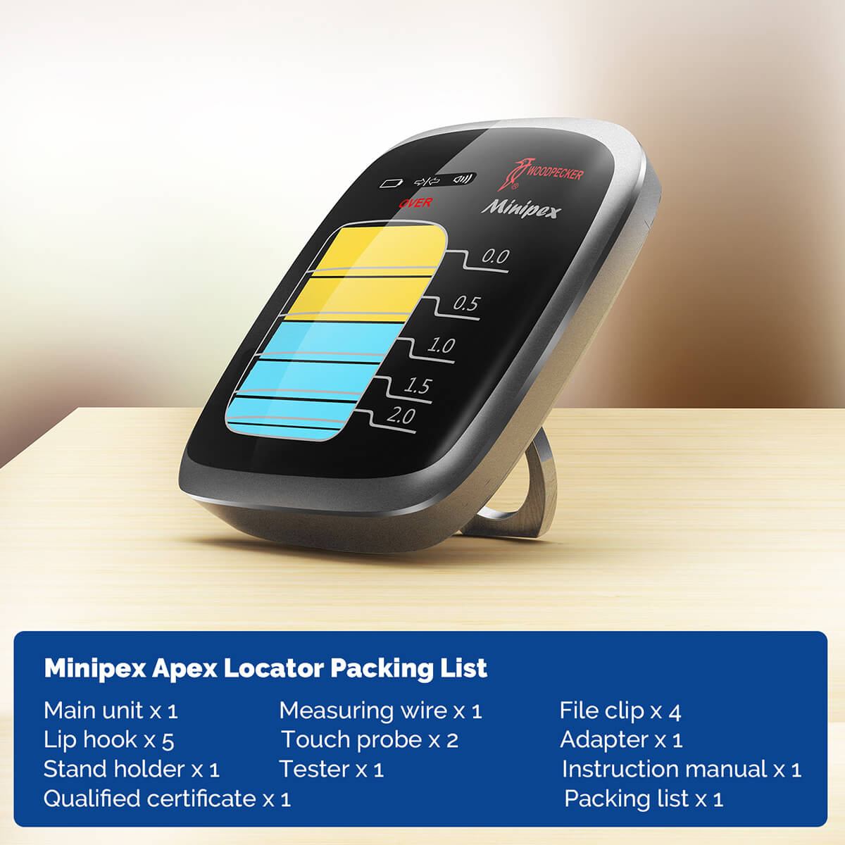 Woodpecker Minipex Apex Locator Root Canal Treatment - pairaydental.com