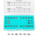 Orthodontic Metal Self-Ligating Brackets Mini Roth/MBT 0.022 345 Hooks with Buccal Tube 24pcs/Kit - pairaydental.com