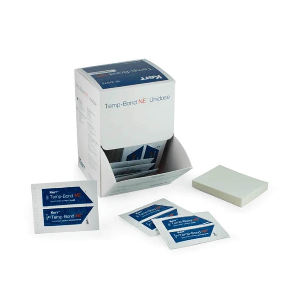 Kerr TempBond NE Unidose Packets Non-Eugenol Temporary Cement 2.4g 50/Box