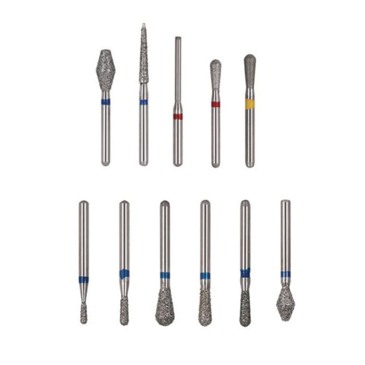 Dental Diamond Bur FG EX Series Full Size Barrel 5pcs/Pack - pairaydental.com