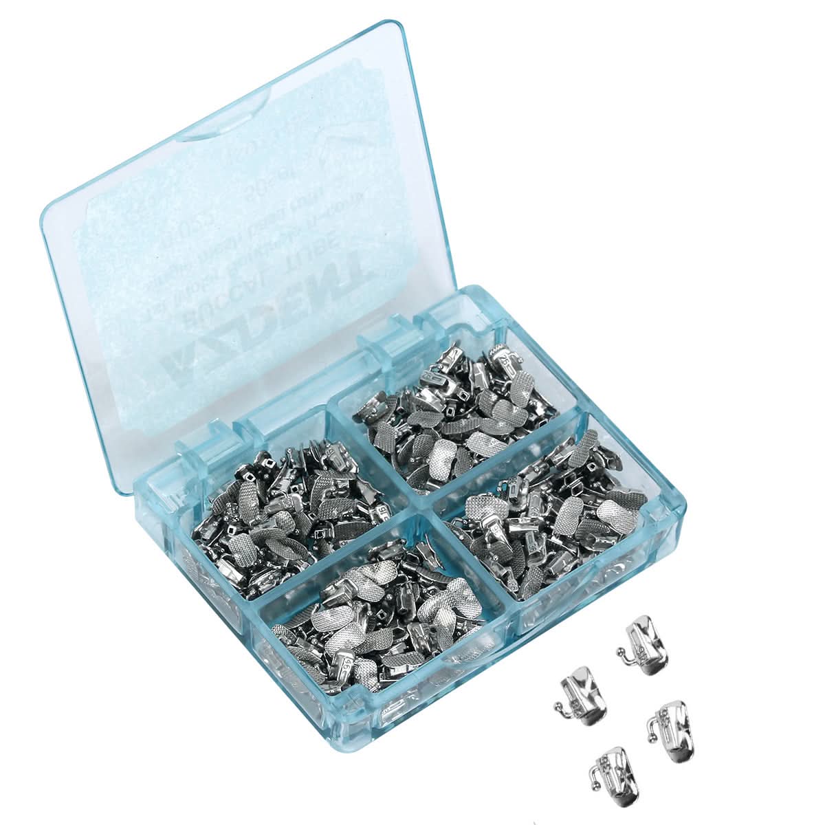 Buccal Tube 1st Molar Bondable Split Non-Convertible Roth 0.022 50Sets/box -pairaydental.com