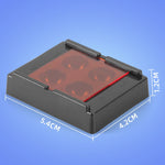 4 Holes Dental Veneer Storage Box Shading Light Storage Case - pairaydental.com
