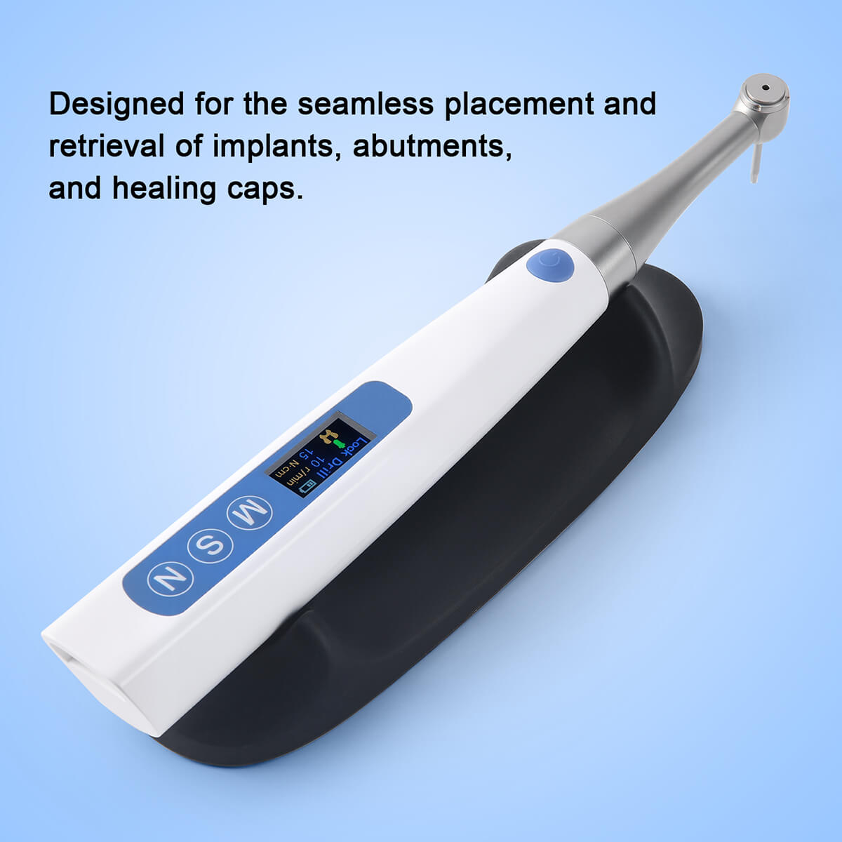 Dental Wireless Electric Torque Driver Implant Torque Wrench With 16pcs Drivers - pairaydental.com