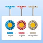 Dental Zirconia Polishing Wheel Coarse Medium Fine RA2.35mm for Contra Angle Handpiece 6pcs/Box - pairaydental.com