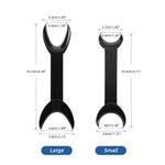 Dental T-Shape Mouth Opener Double Head Cheek Retractor 4Pcs/Pack - pairaydental.com