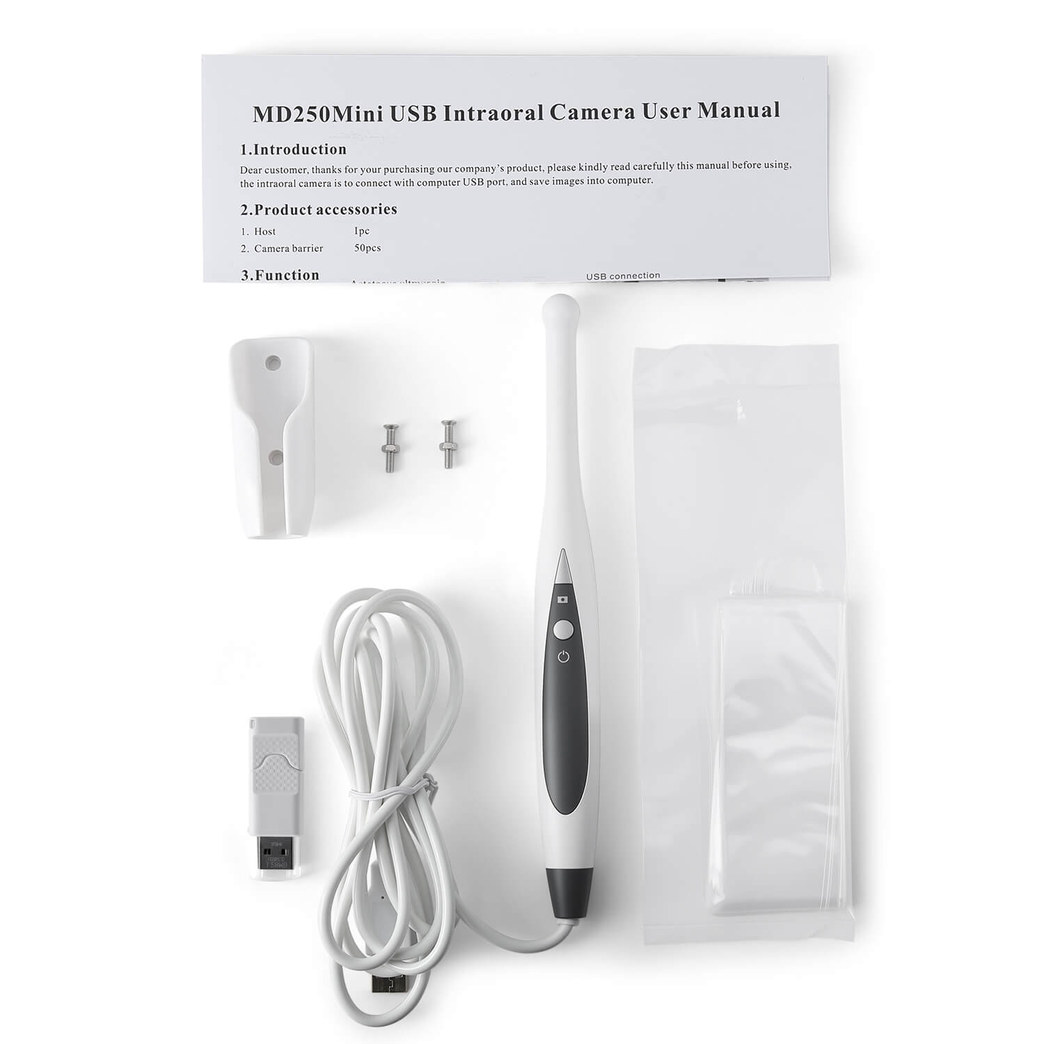 Dental Intraoral Camera 6pcs Cold Lights Digital Oral Endoscope Auto-focus - pairaydental.com
