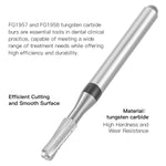 Dental Tungsten Carbide Bur FG 1958 Metal Cutting 10pcs/Box