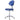 Dental Doctor Stool Adjustable Height Hydraulic Stool 360-Degree Rotated Blue - pairaydental.com