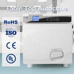 22L Tabletop Dental Autoclave Steam Sterilization Class N Sterilizer with Drying System - pairaydental.com