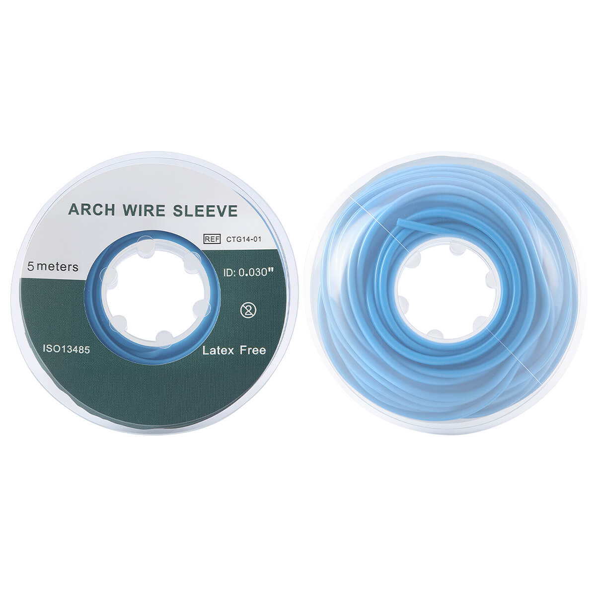 Orthodontic Elastic Arch wire Sleeve 5m/Roll Non-latex Red/Green/Blue - pairaydental.com