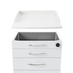 Dental Mobile Cabinet Cart Quartz Countertop and Stainless Steel Four-Drawer - pairaydental.com