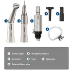 4 Hole Low Speed Handpiece & Air Motor Set External Water Spray - pairaydental.com